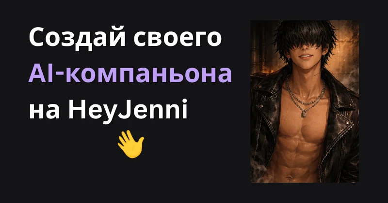 Как создать своего идеального AI-компаньона на HeyJenni: пошаговая инструкция